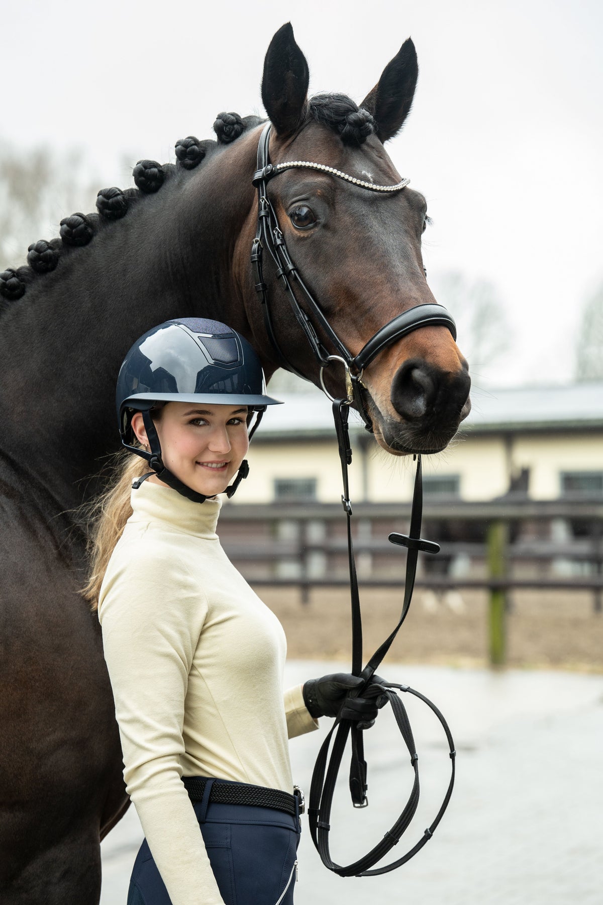 Casco de montar -Shiny Diamond-