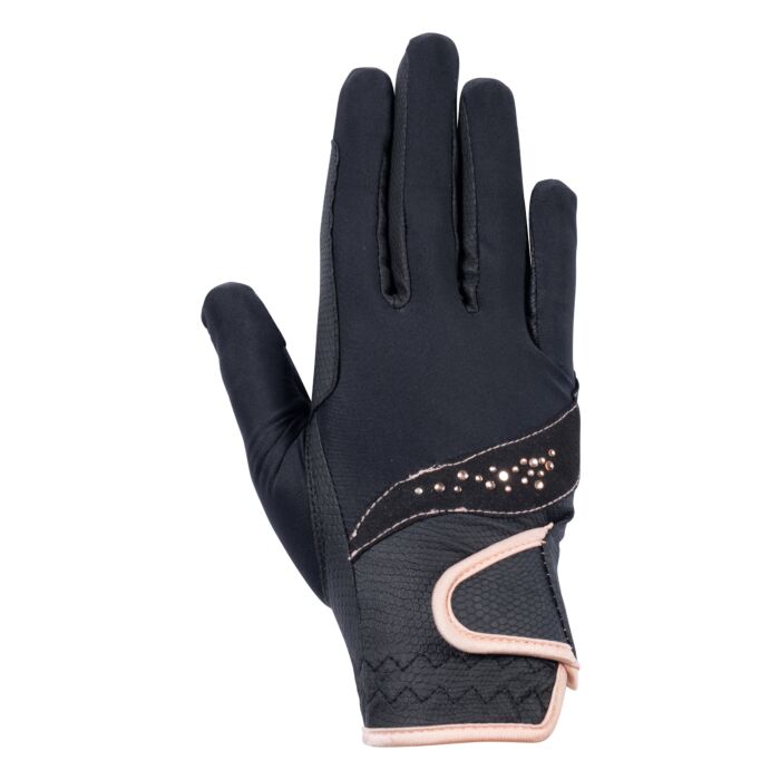 Guantes de equitación -Rosegold Glamour- Style HKM