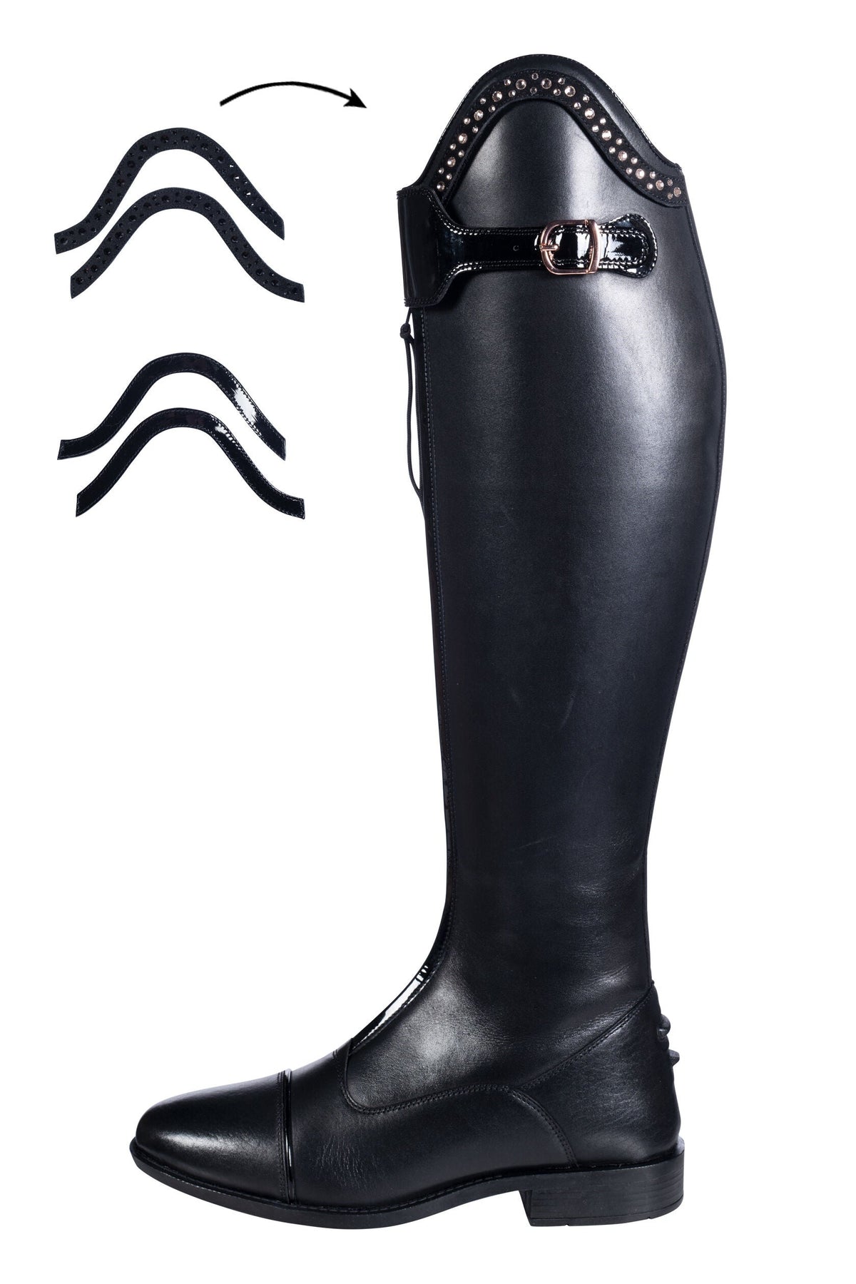 Botas de montar -Trinity- lar. longitud/estrecha