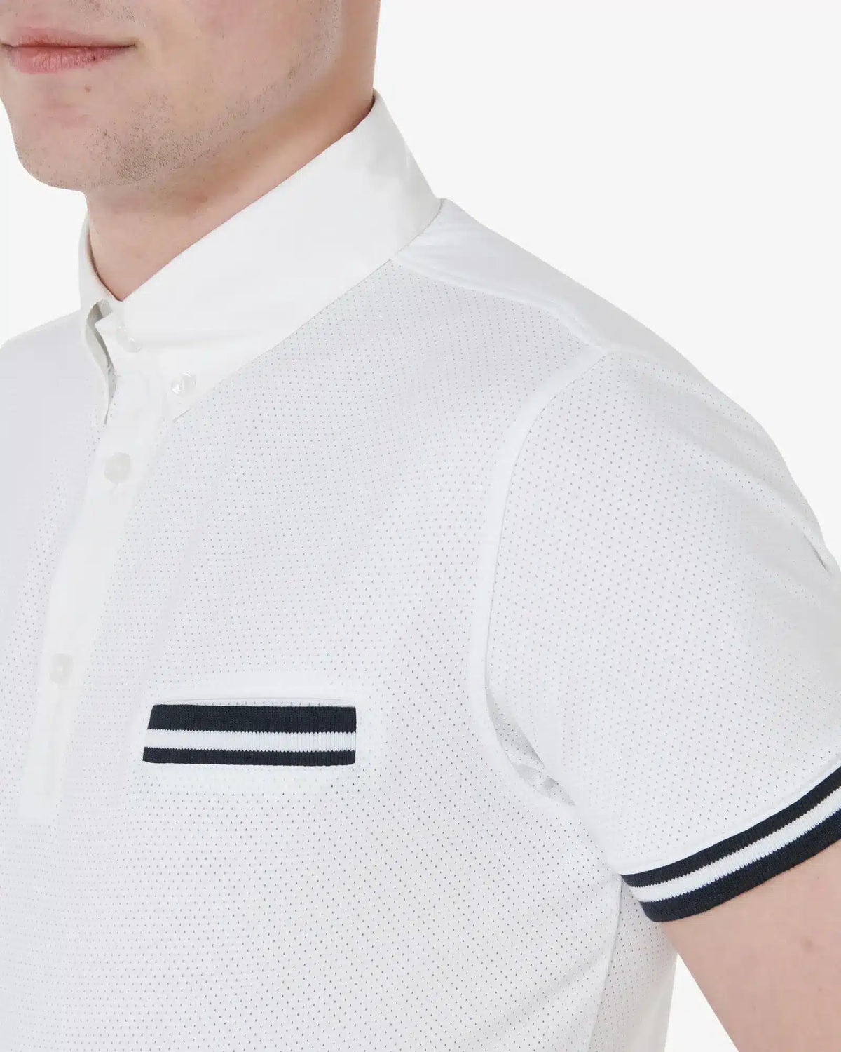 Polo de competición de hombre slim fit Equestro