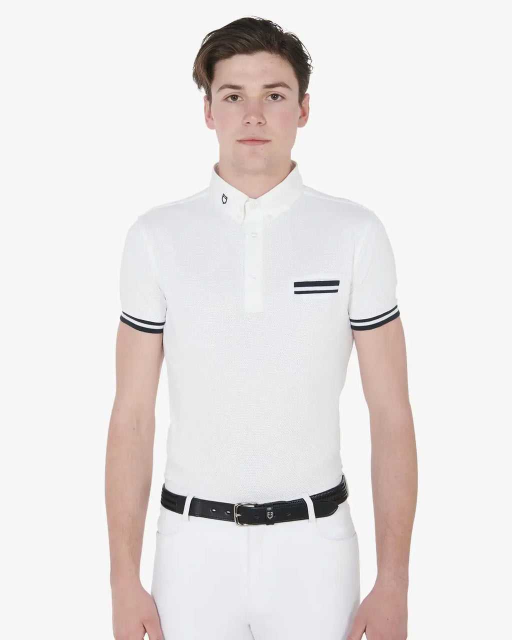 Polo de competición de hombre slim fit Equestro