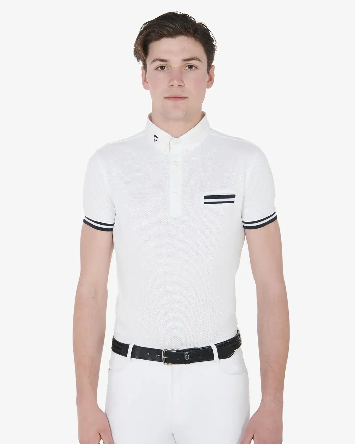 Polo de competición de hombre slim fit Equestro