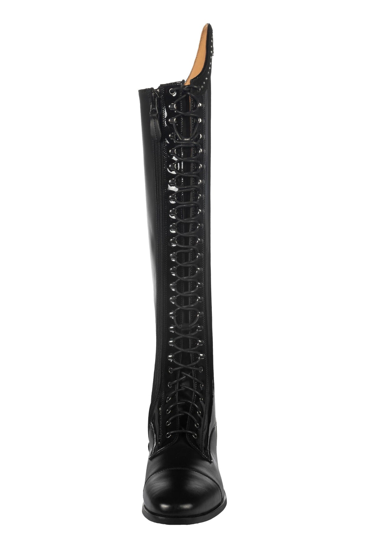 Botas de montar de charol Amalfi Lauria Garrelli