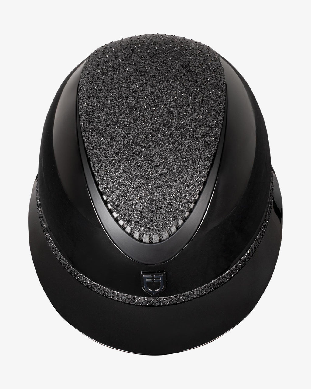 Casco Luxury (visera ancha y brillantes) – Equestro