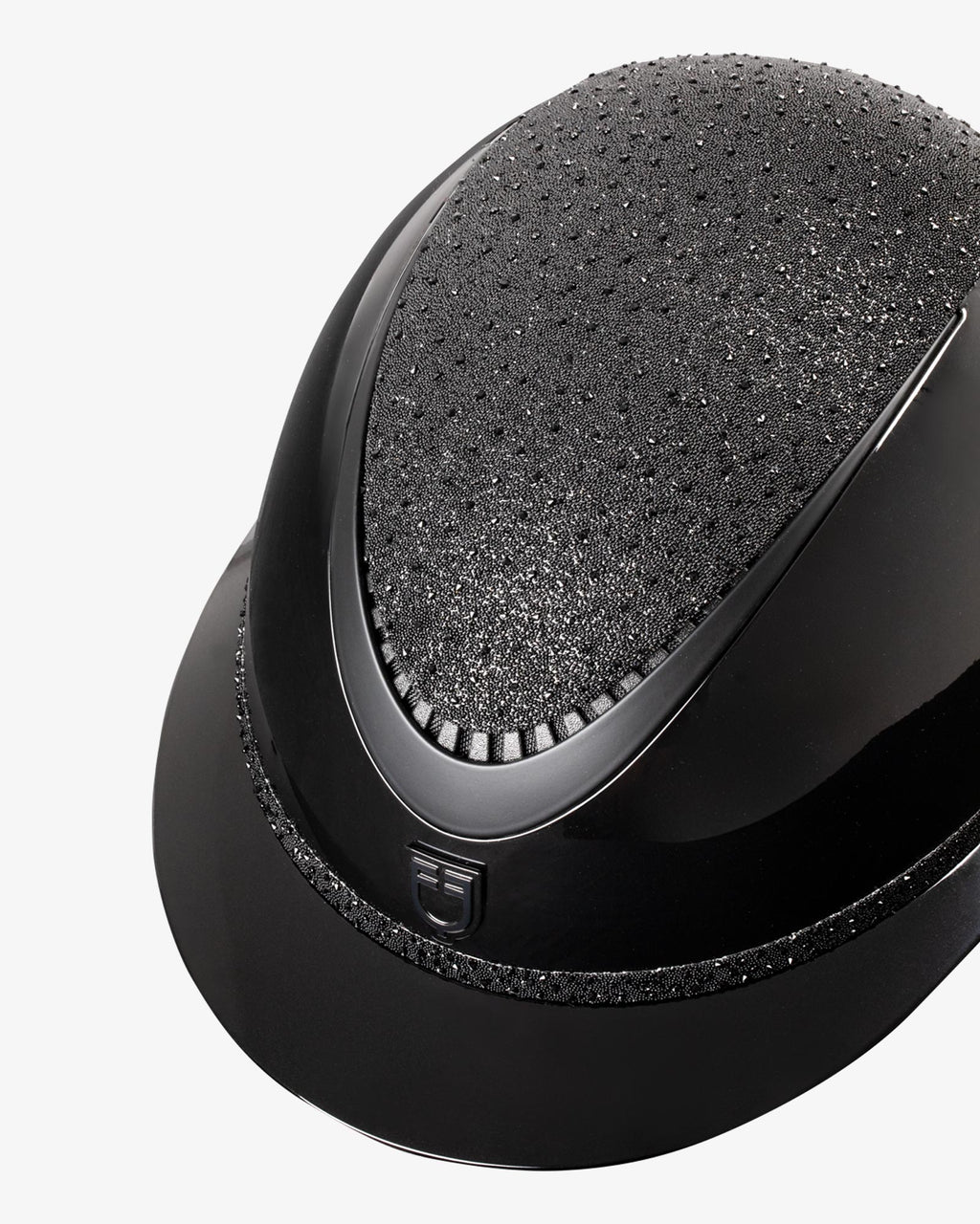 Casco Luxury (visera ancha y brillantes) – Equestro