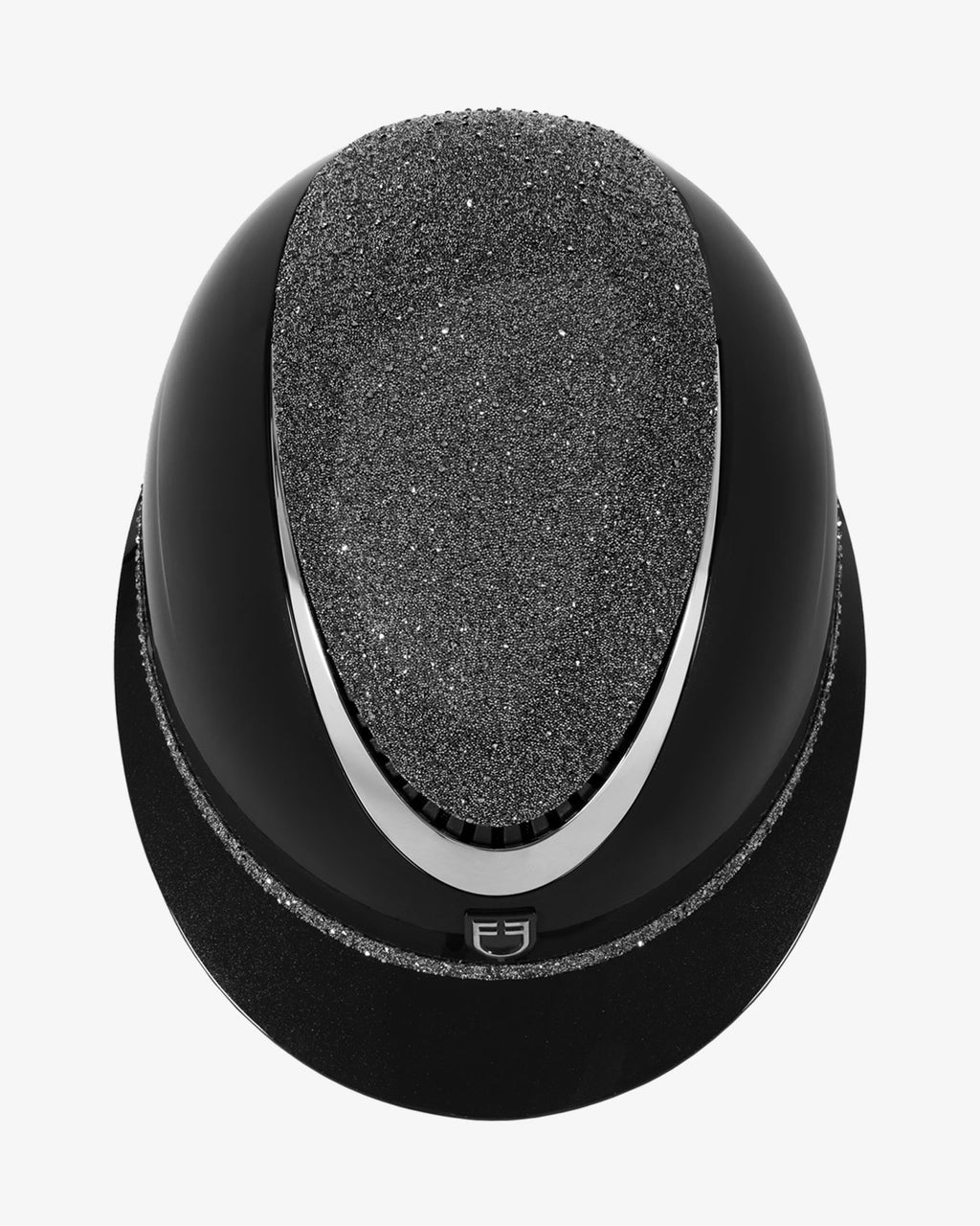 Casco Luxury (visera ancha y brillantes) – Equestro