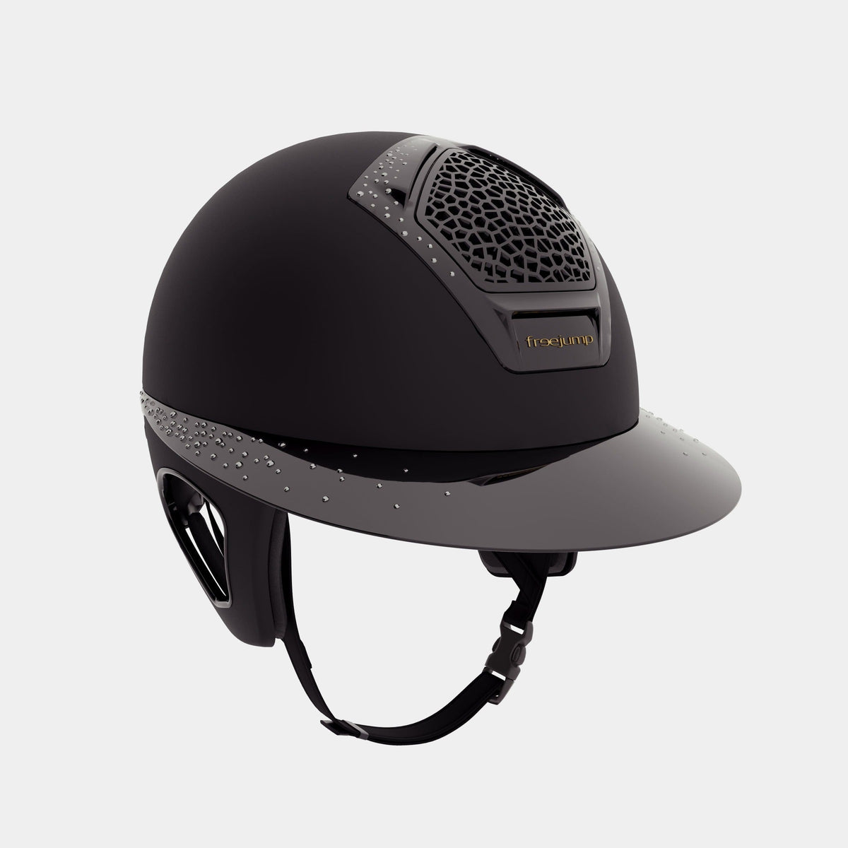 Casco Freejump Matt Voronoi Precious Crystals con Temple