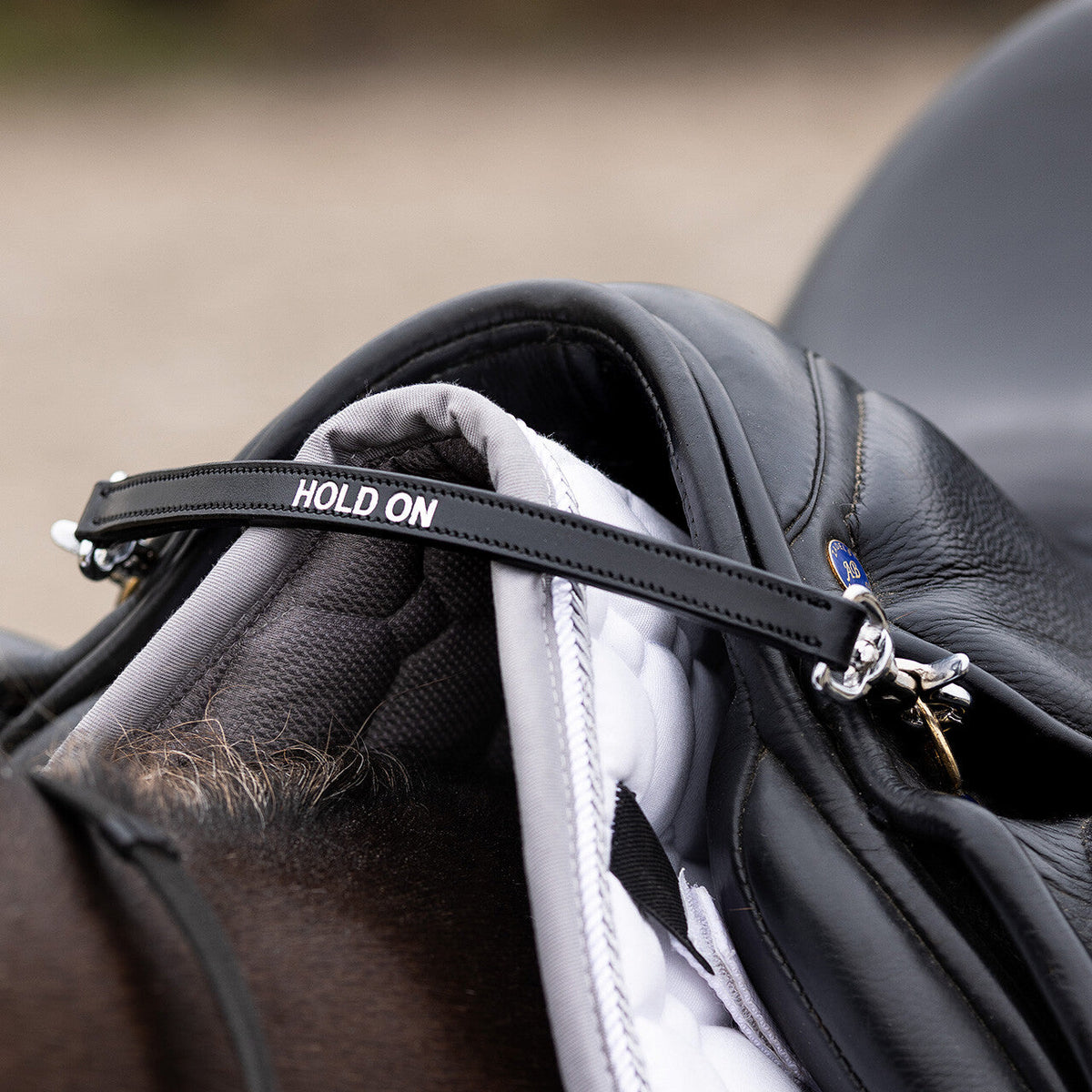 Accesorio ecuestre Silla handle hold on QHP