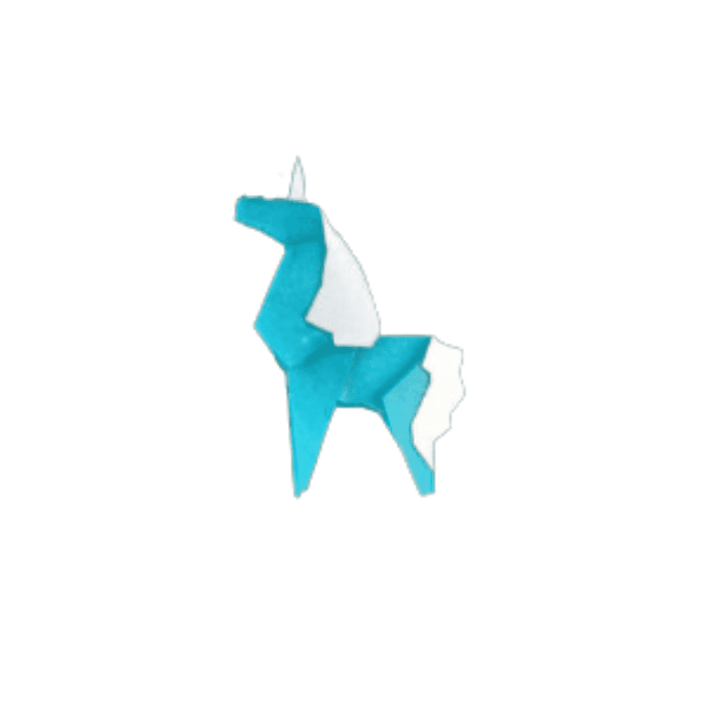 Pendientes unicornio Joyas de Papel