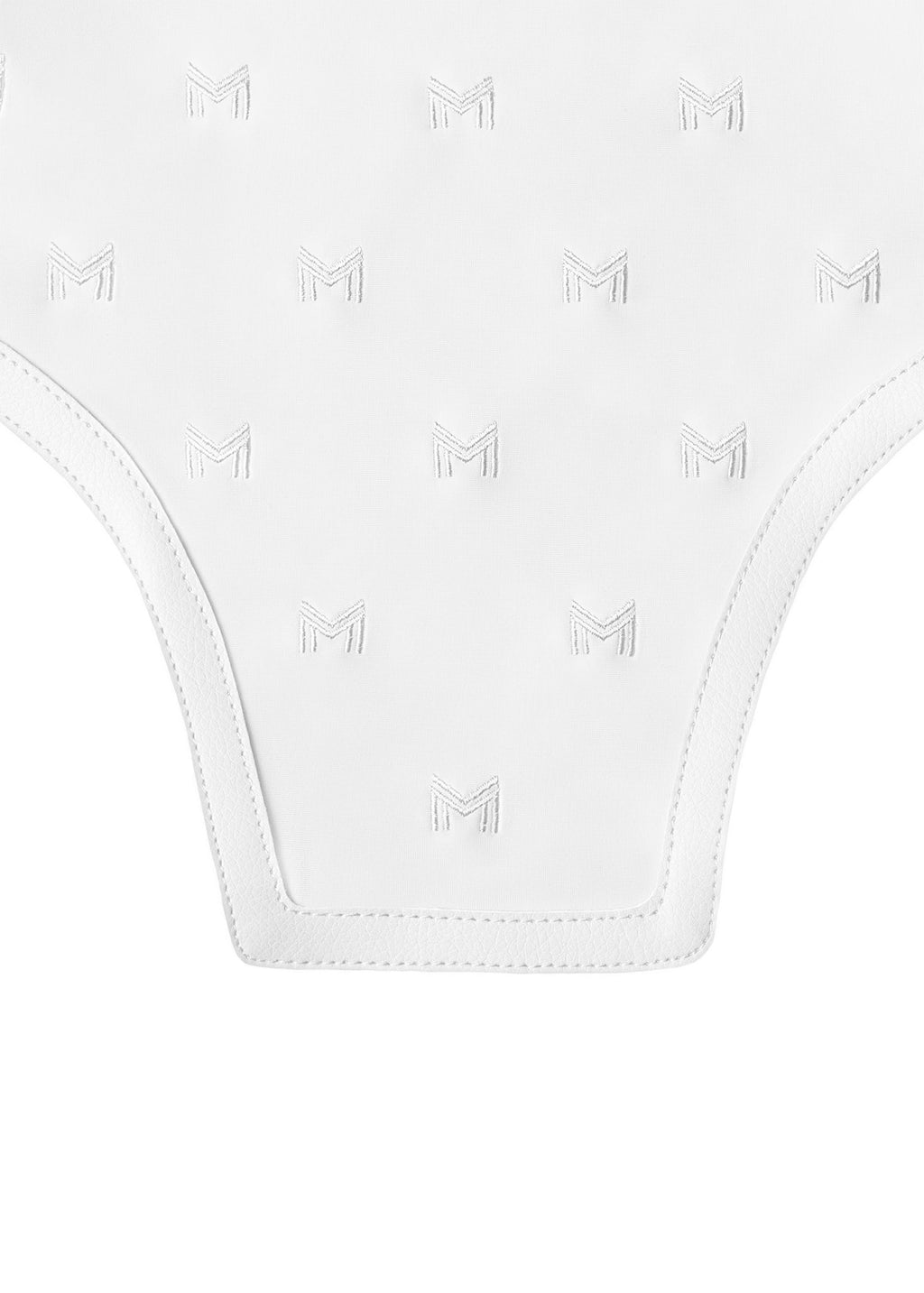 Maximilian Equestrian Stamp orejeras (White)