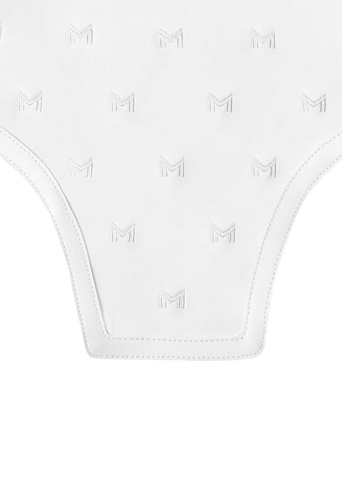 Maximilian Equestrian Stamp orejeras (White)
