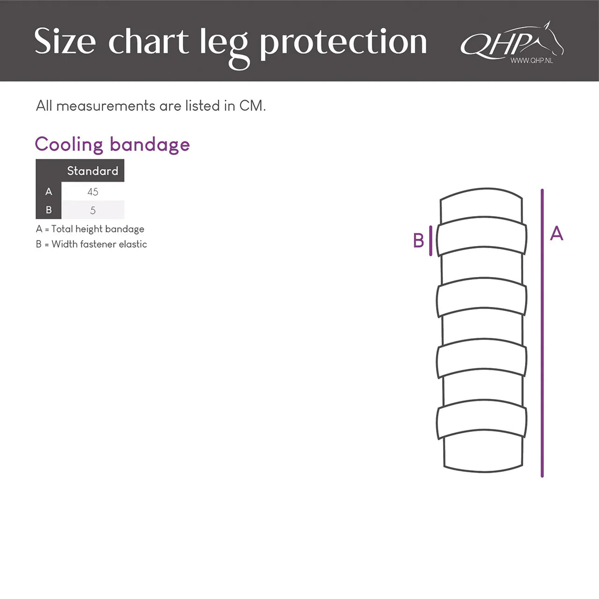 Protectores Accesorio ecuestre Cooling bandage QHP