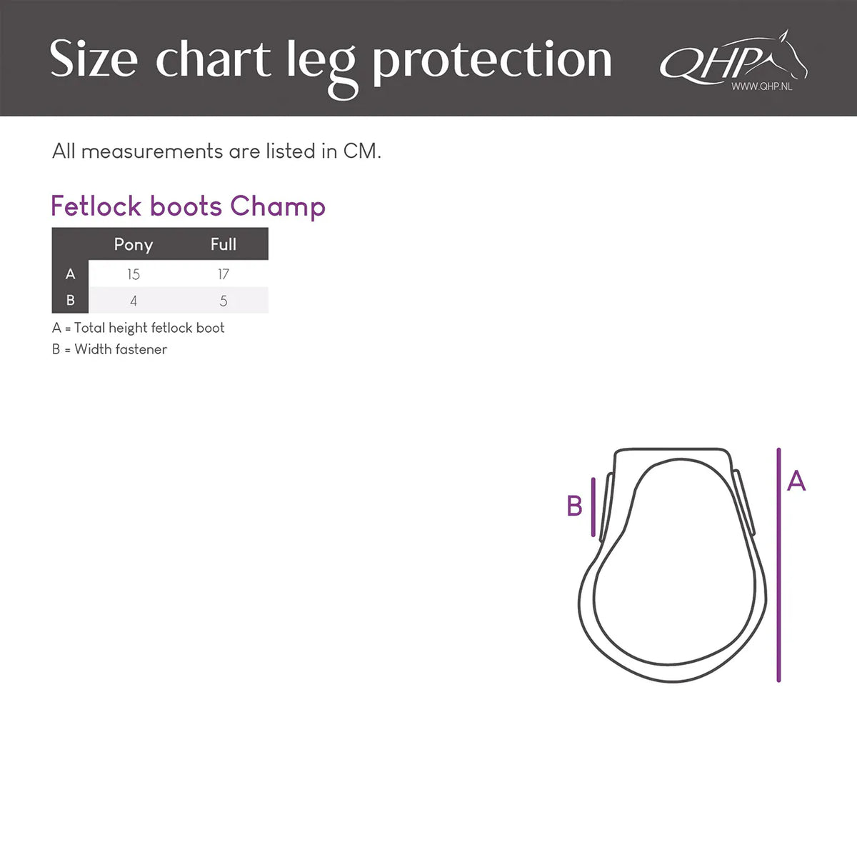 Protectores de menudillo QHP Champ