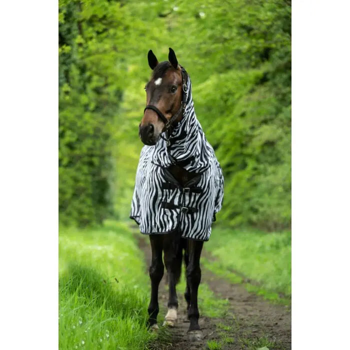 Manta Anti-moscas Con Cuello -Zebra-
