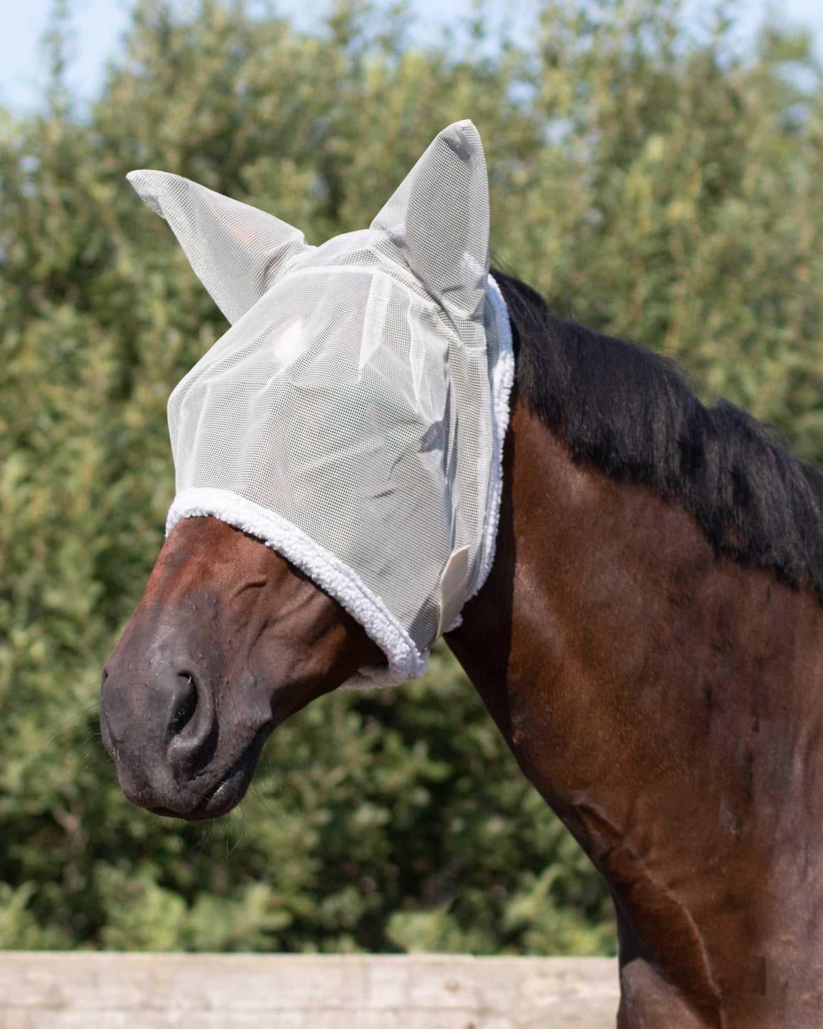 Máscara antimoscas con ear protection QHP