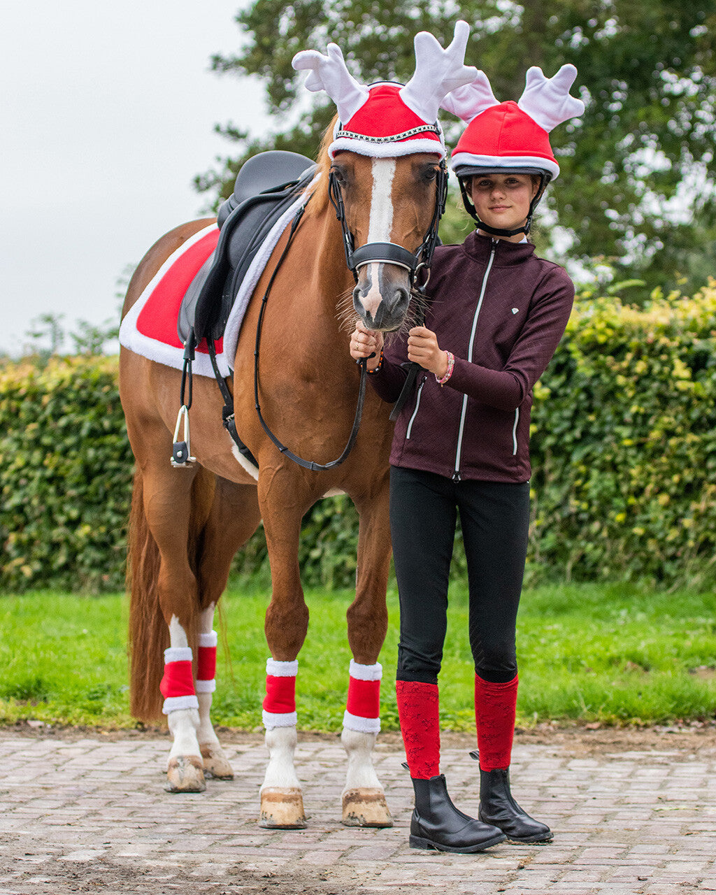 Orejeras Reindeer hat Christmas QHP