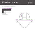 Orejera Ear net Halloween QHP