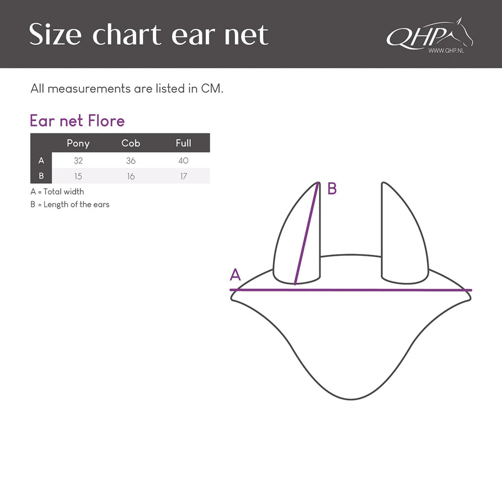Orejera Ear net Flore soundless QHP