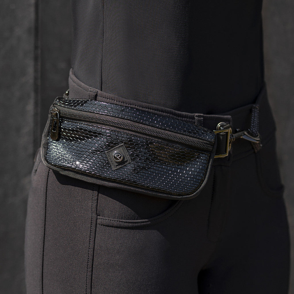 Riñonera con clip Croco QHP