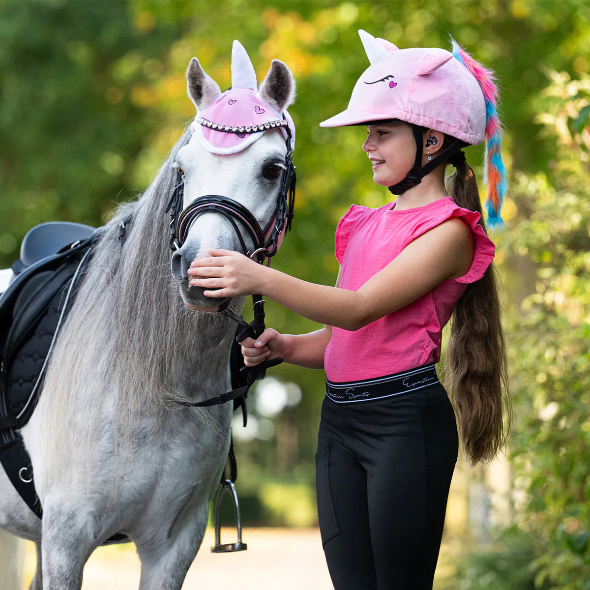 Orejera Ear net Unicorn QHP