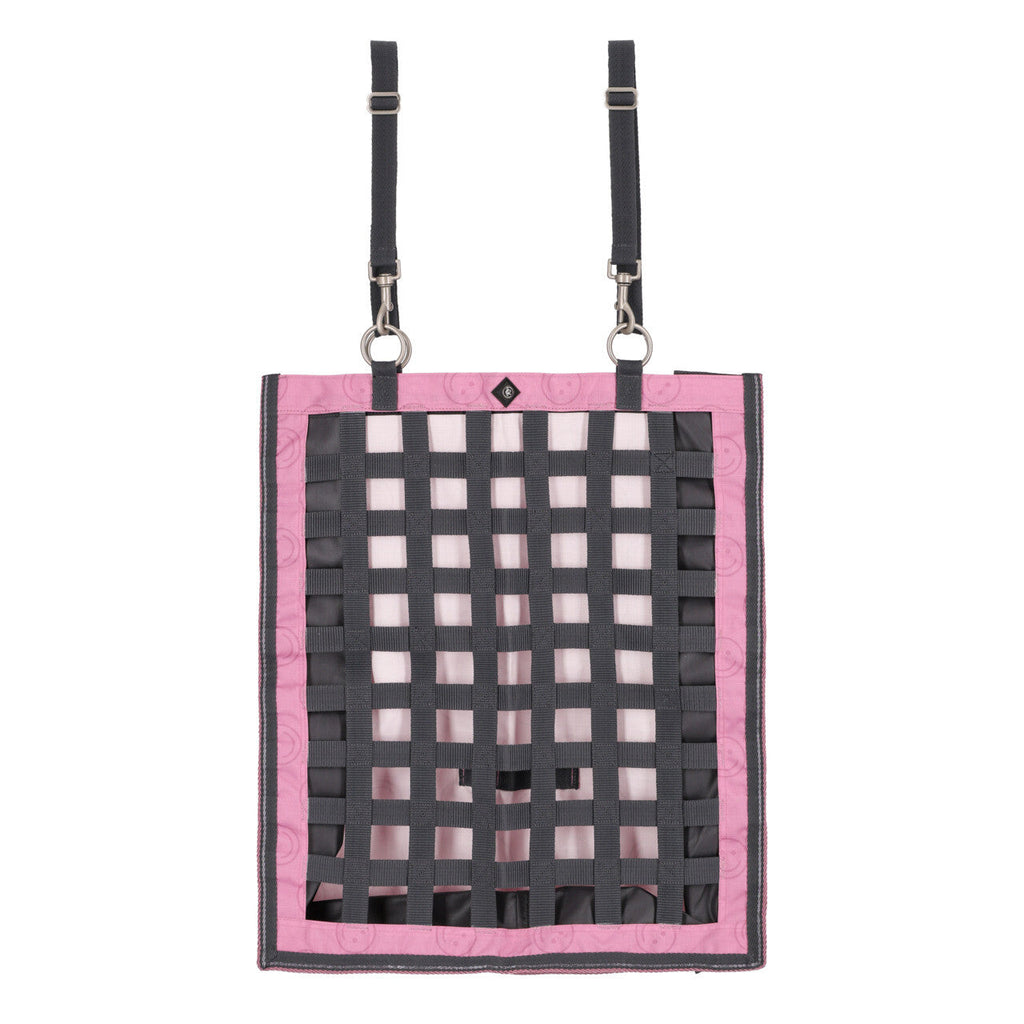 Accesorio ecuestre Redes y bolsas de heno Slowfeeder colección QHP