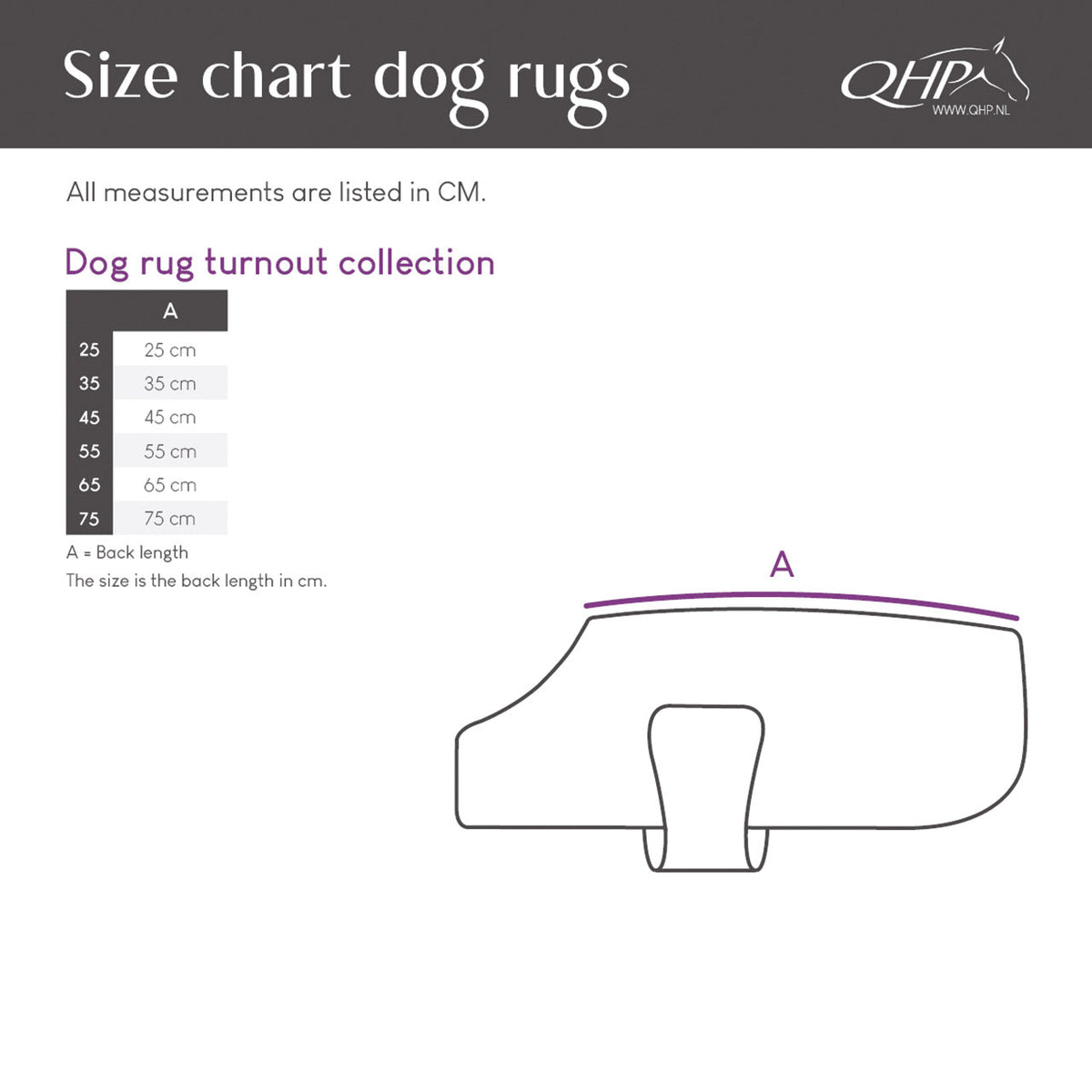 Manta para perro 1200D de exterior colección QHP