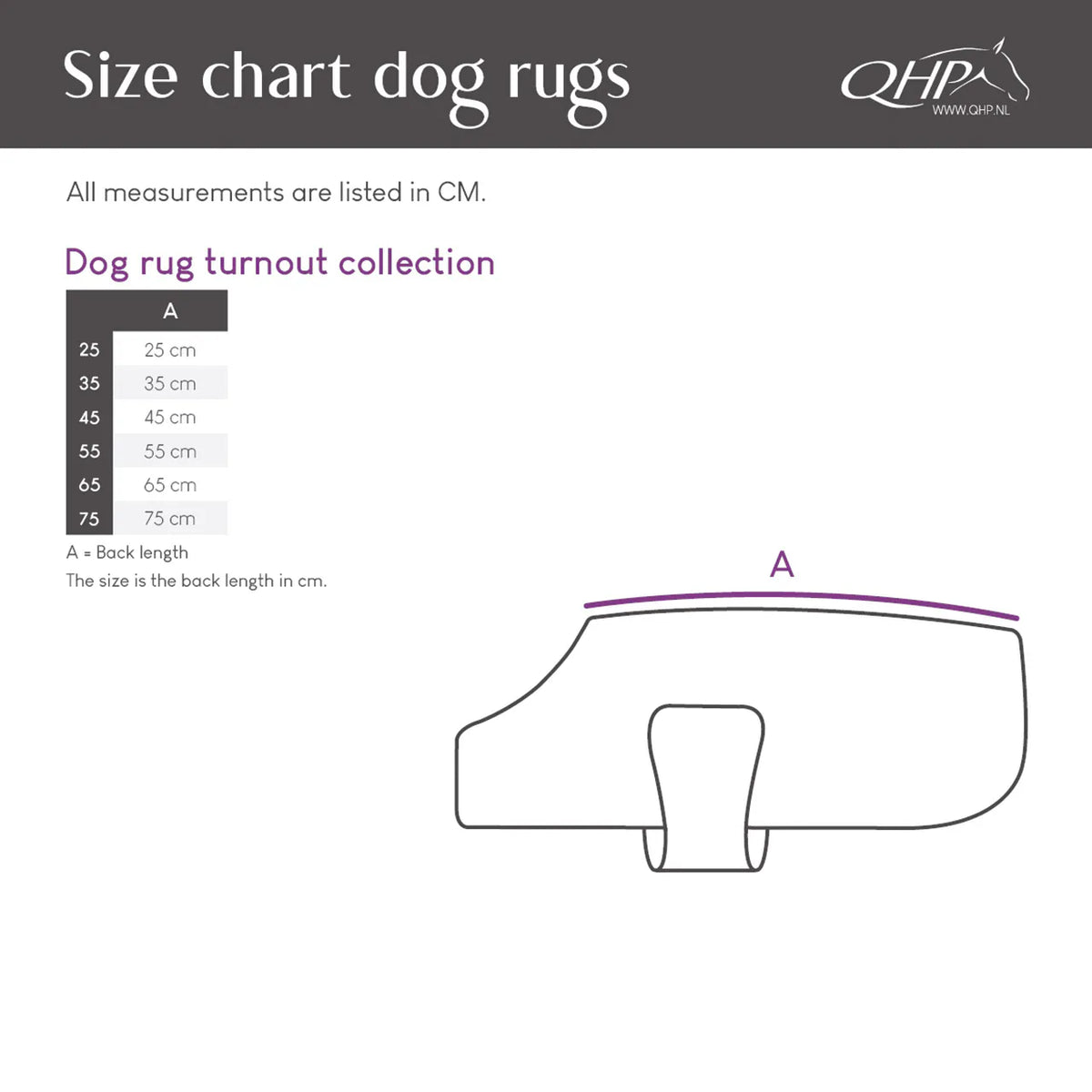 Manta para perro 1200D de exterior colección QHP