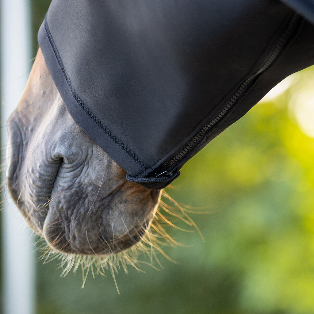 Elastic neckprotector con cremallera QHP