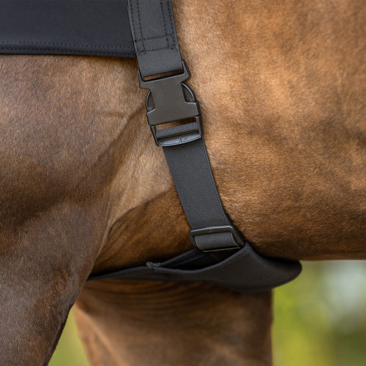 Elastic neckprotector con cremallera QHP