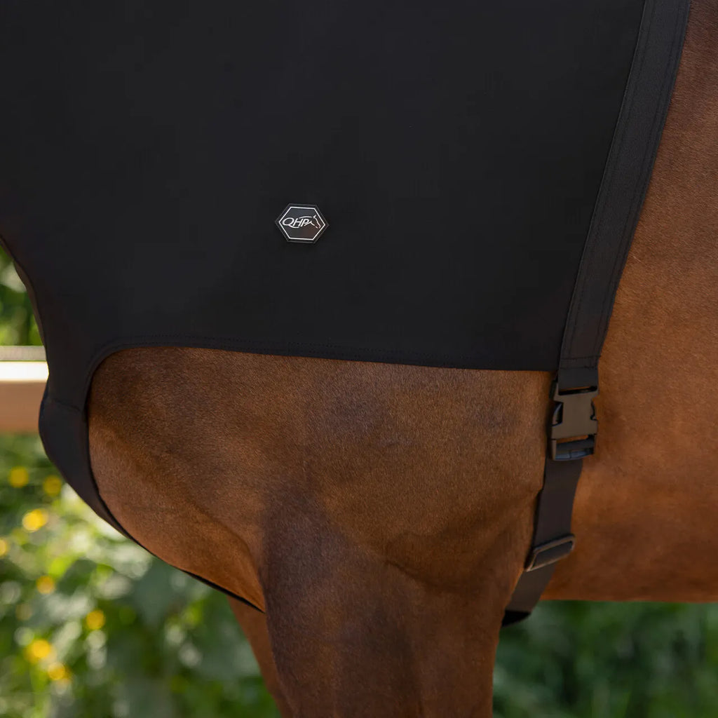 Elastic neckprotector con cremallera QHP
