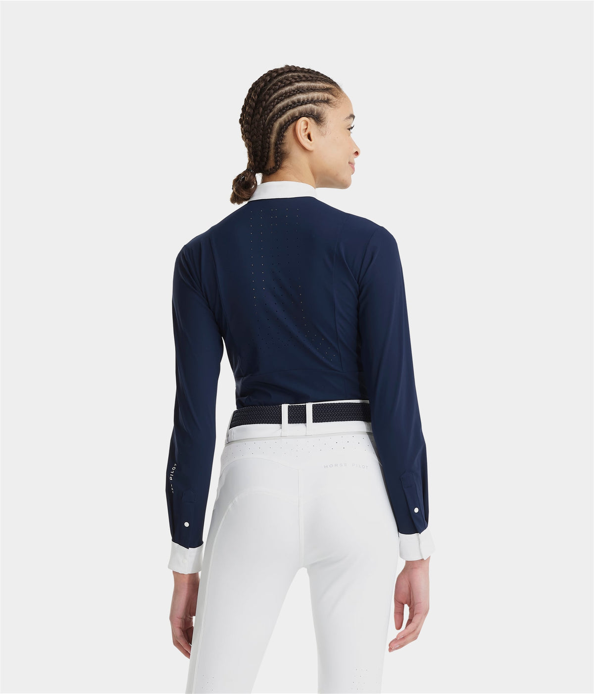 Aerolight manga larga camisa de concurso para mujer 1.0 Horse Pilot