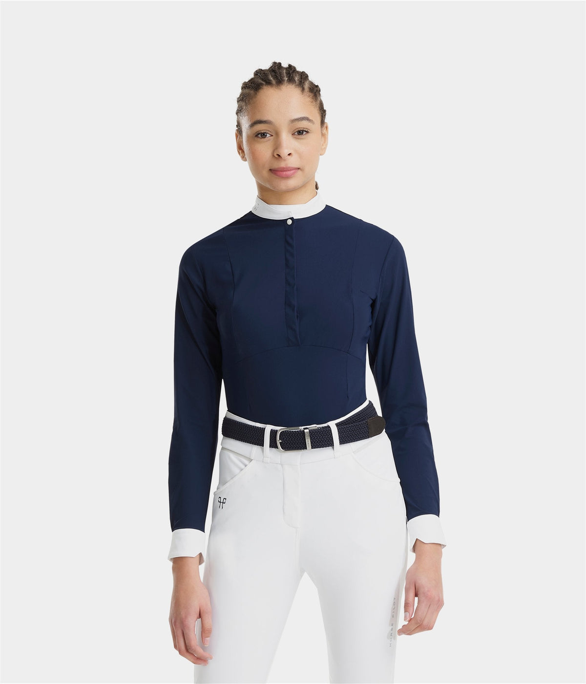 Aerolight manga larga camisa de concurso para mujer 1.0 Horse Pilot