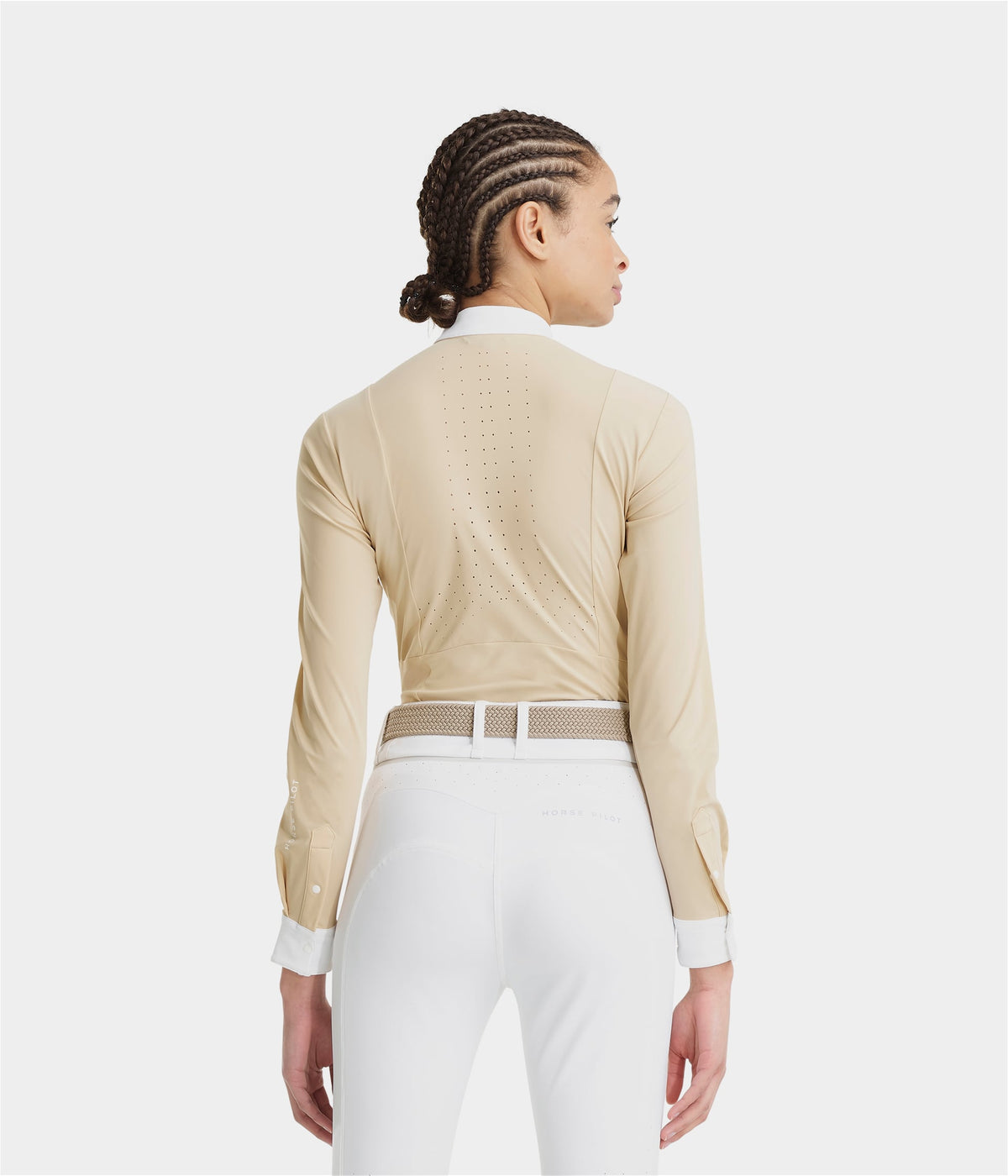 Aerolight manga larga camisa de concurso para mujer 1.0 Horse Pilot