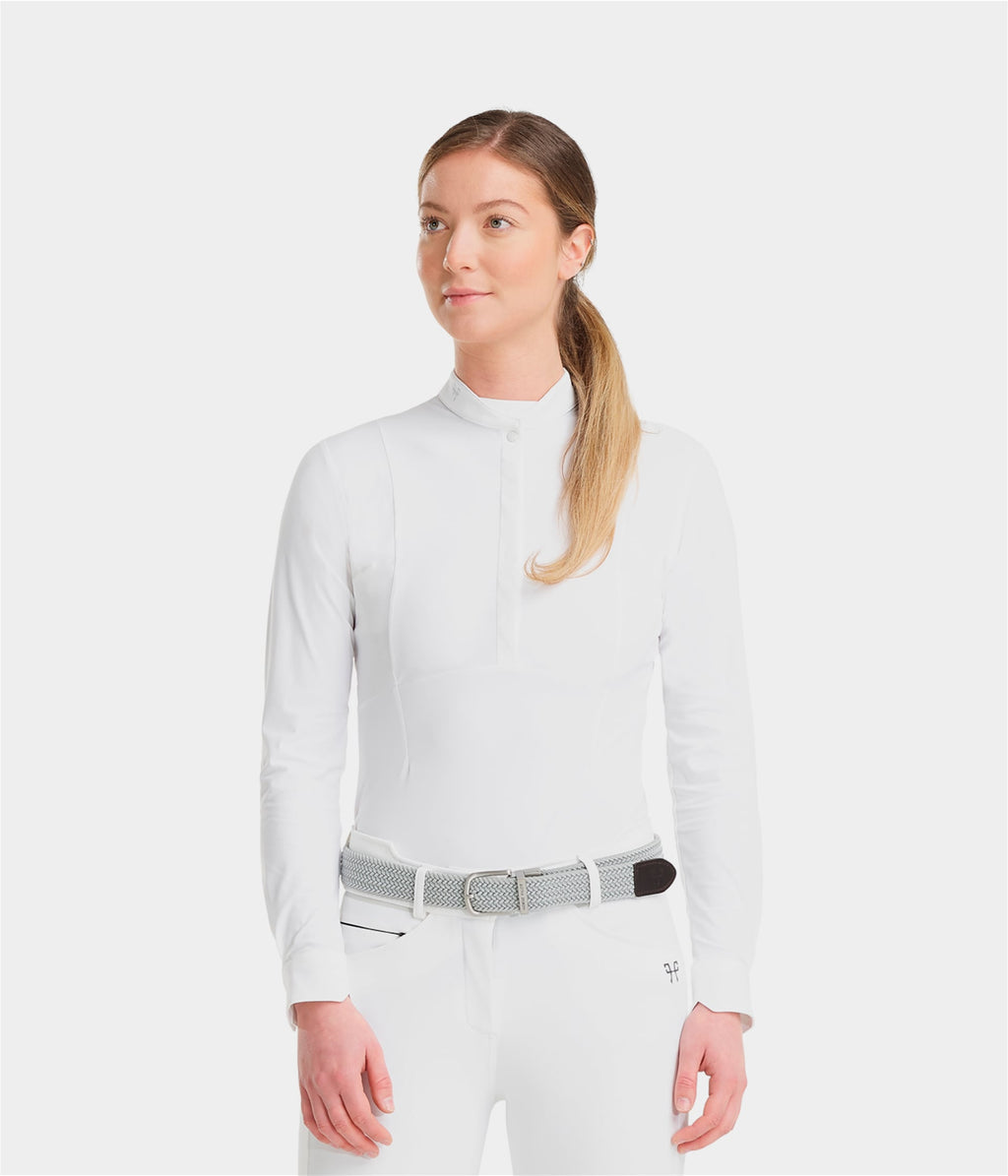 Aerolight manga larga camisa de concurso para mujer 1.0 Horse Pilot