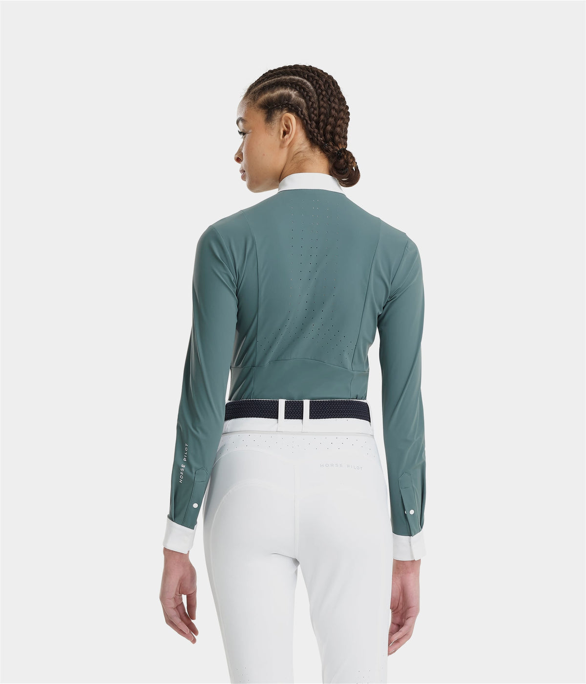 Aerolight manga larga camisa de concurso para mujer 1.0 Horse Pilot
