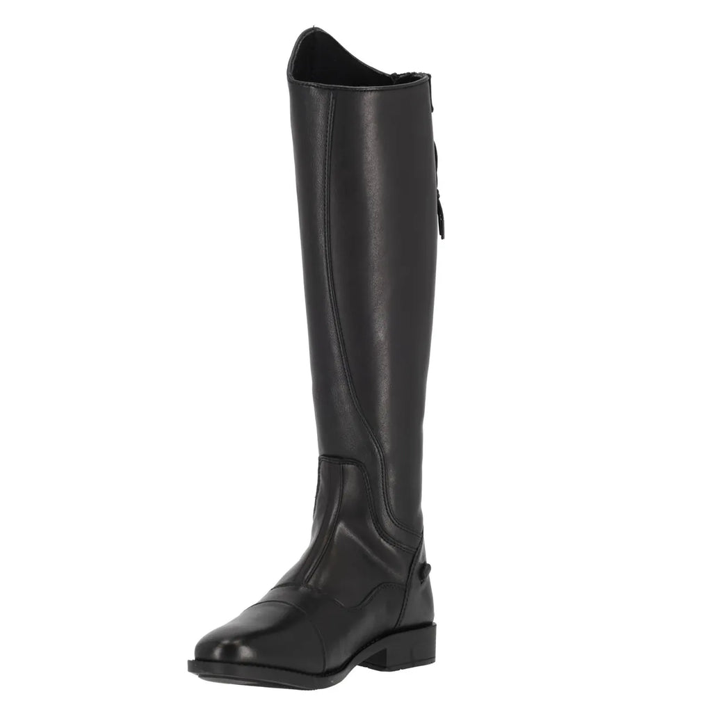Botas de equitación QHP Birgit adulto caña extra ancha
