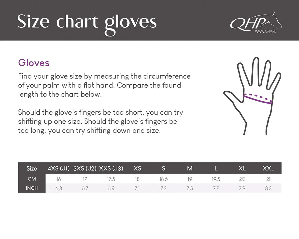 Guantes Glitz QHP