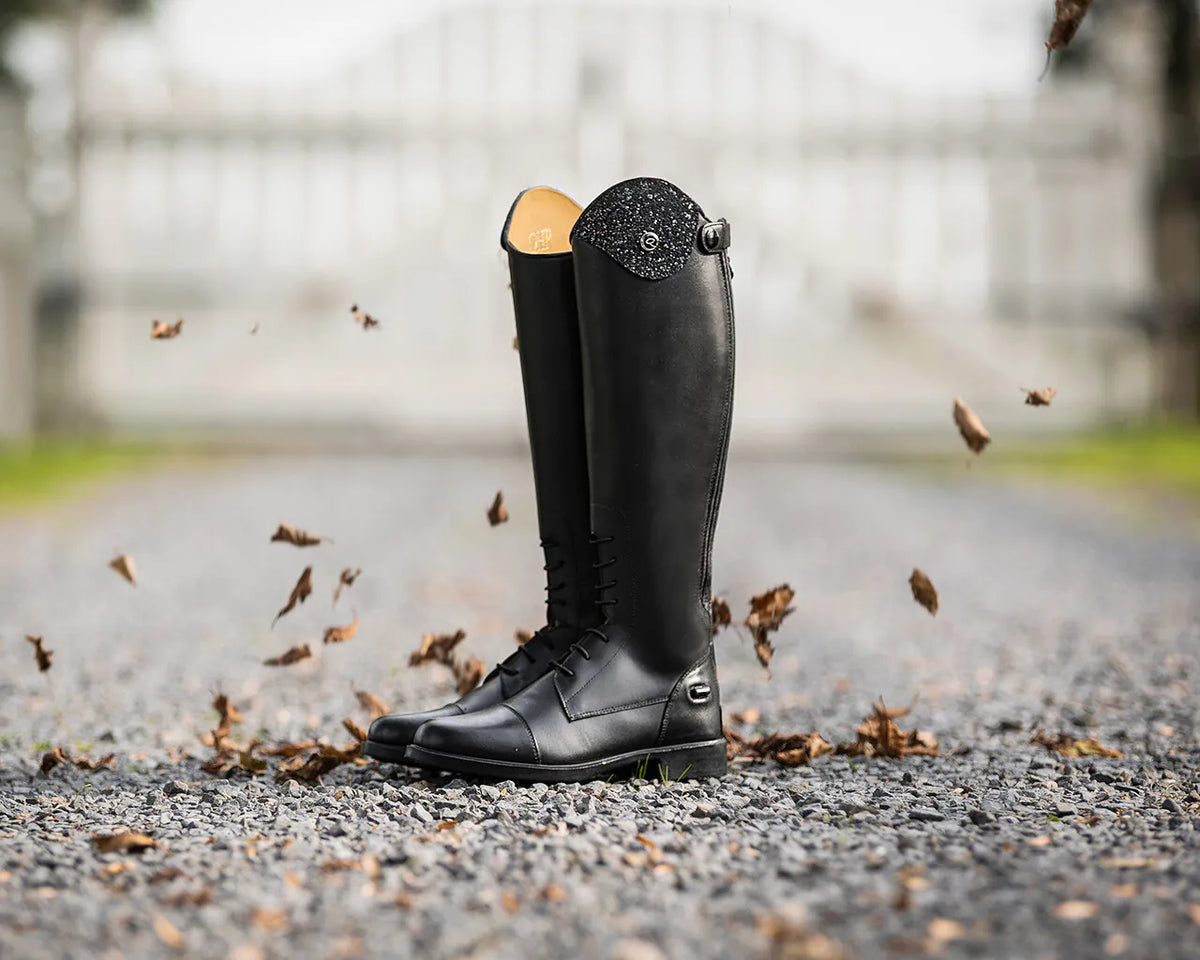 Botas de equitación QHP infantiles Romy Junior tall