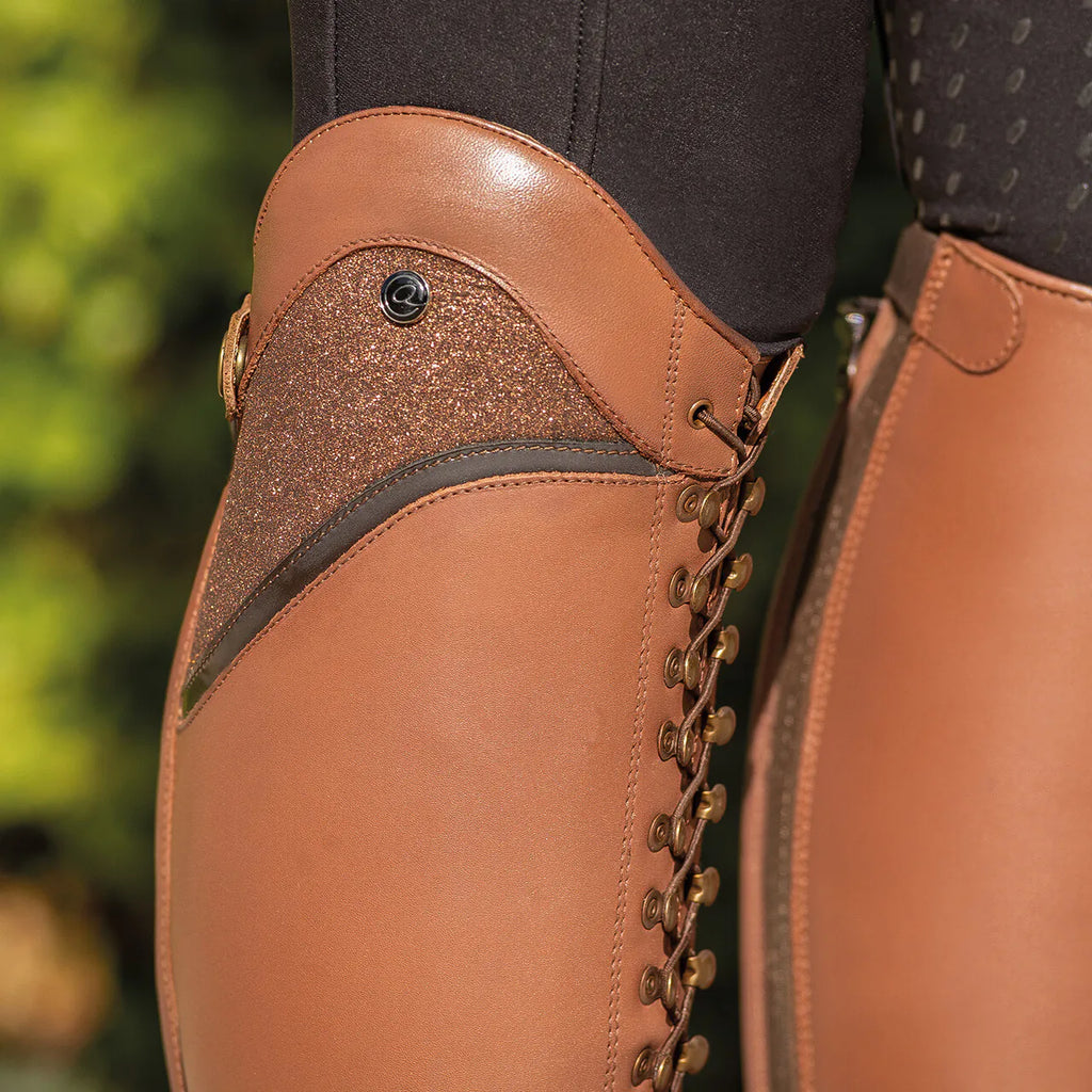 Botas de equitación QHP Hailey adulto