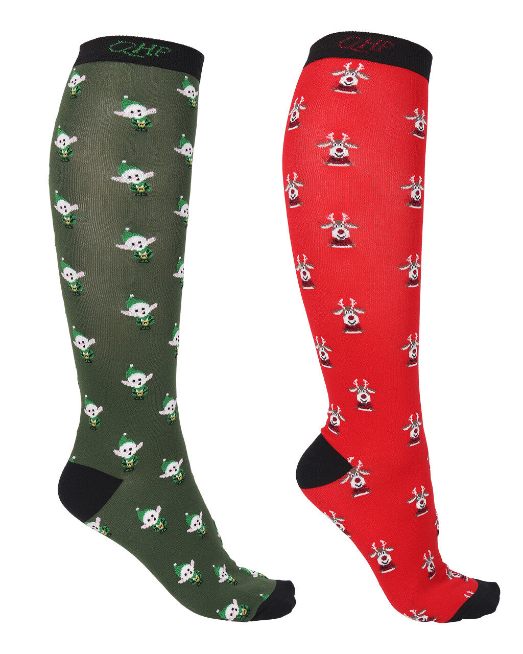 Knee stockings Christmas (2-pack) QHP