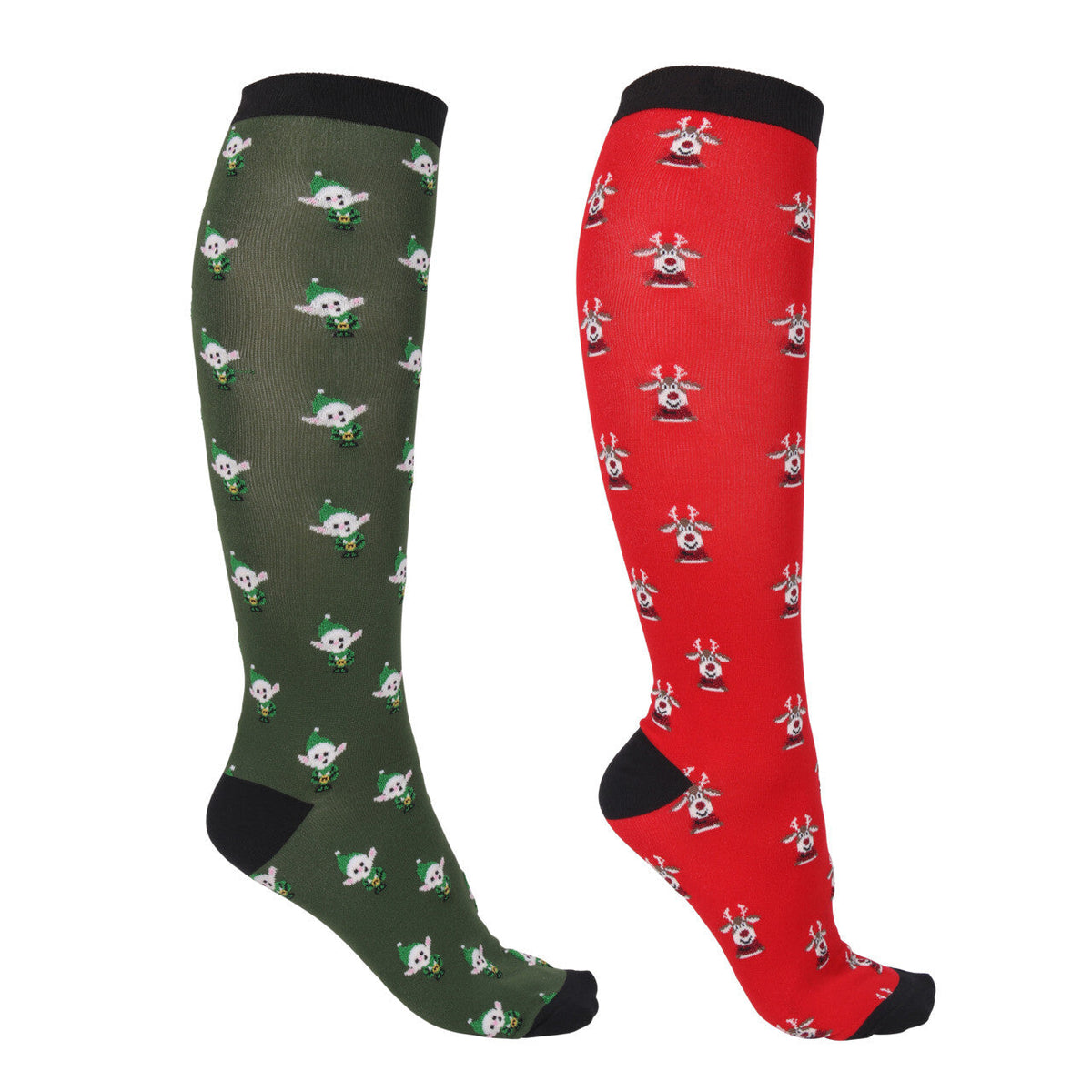 Knee stockings Christmas (2-pack) QHP