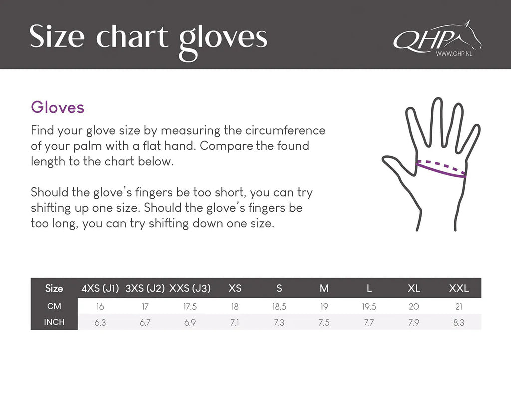 Guantes de cuero Pro QHP