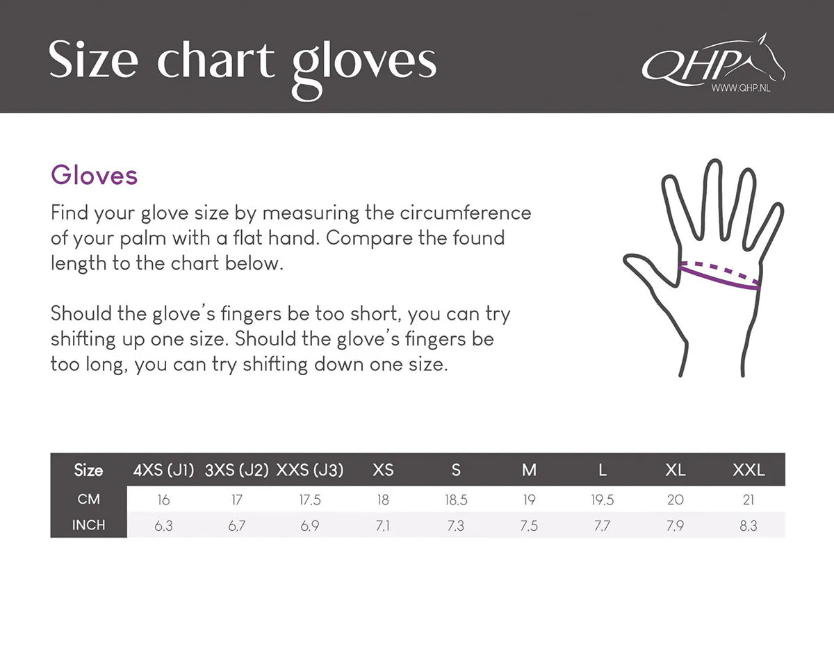Guantes de cuero Pro QHP