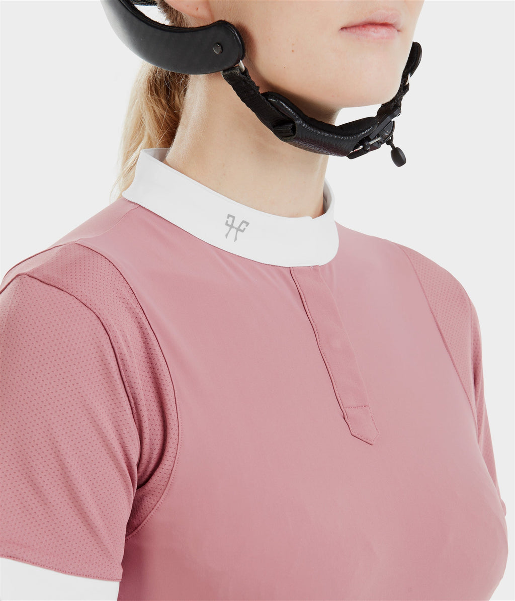Aerolight manga corta camisa de concurso para mujer 2.0 Horse Pilot