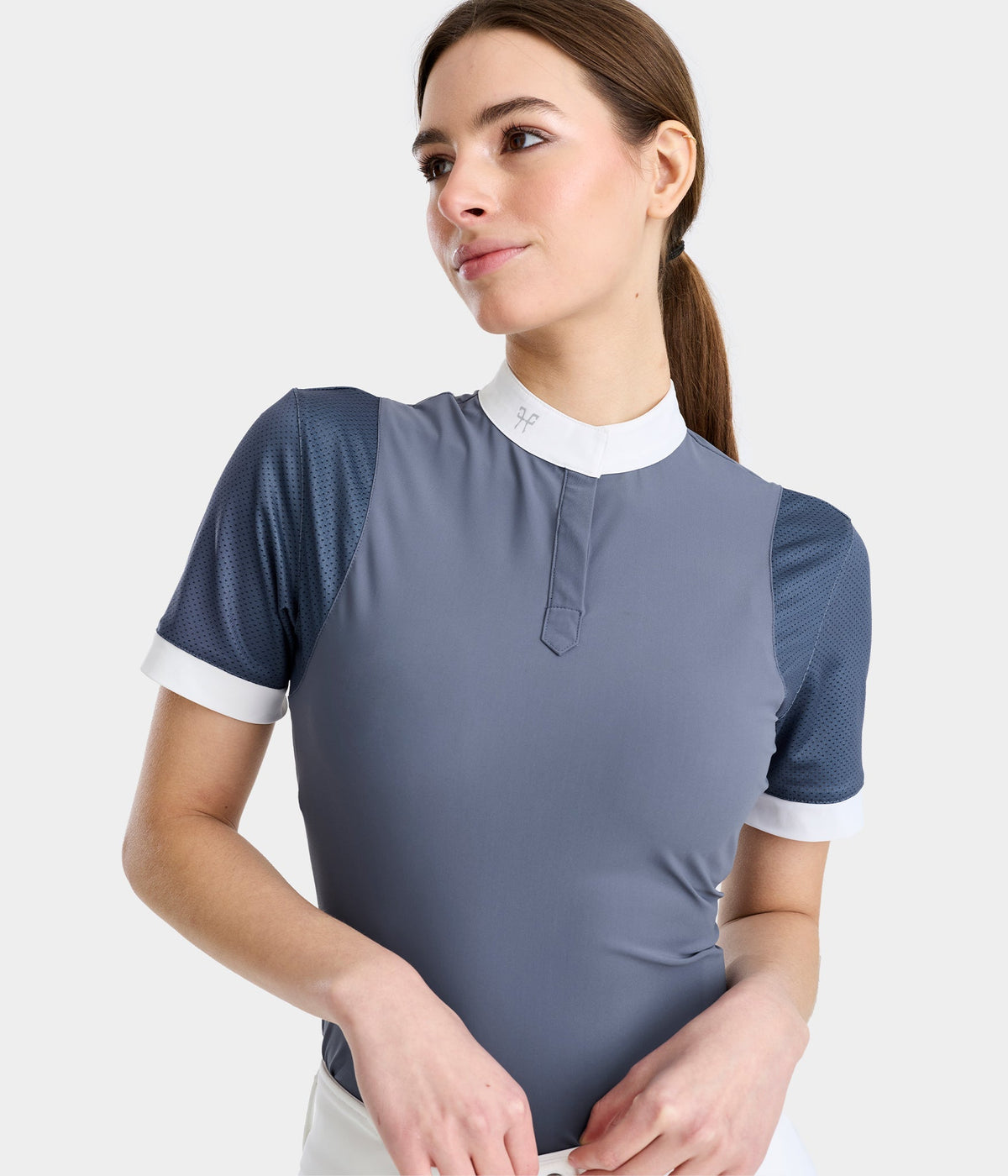 Aerolight manga corta camisa de concurso para mujer 2.0 Horse Pilot