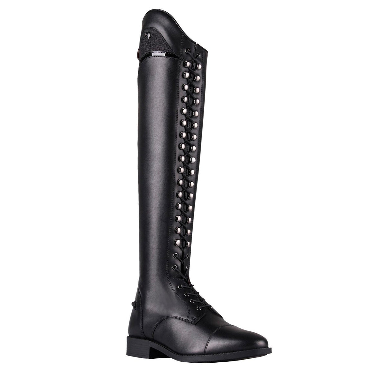Botas de equitación QHP Hailey adulto caña ancha