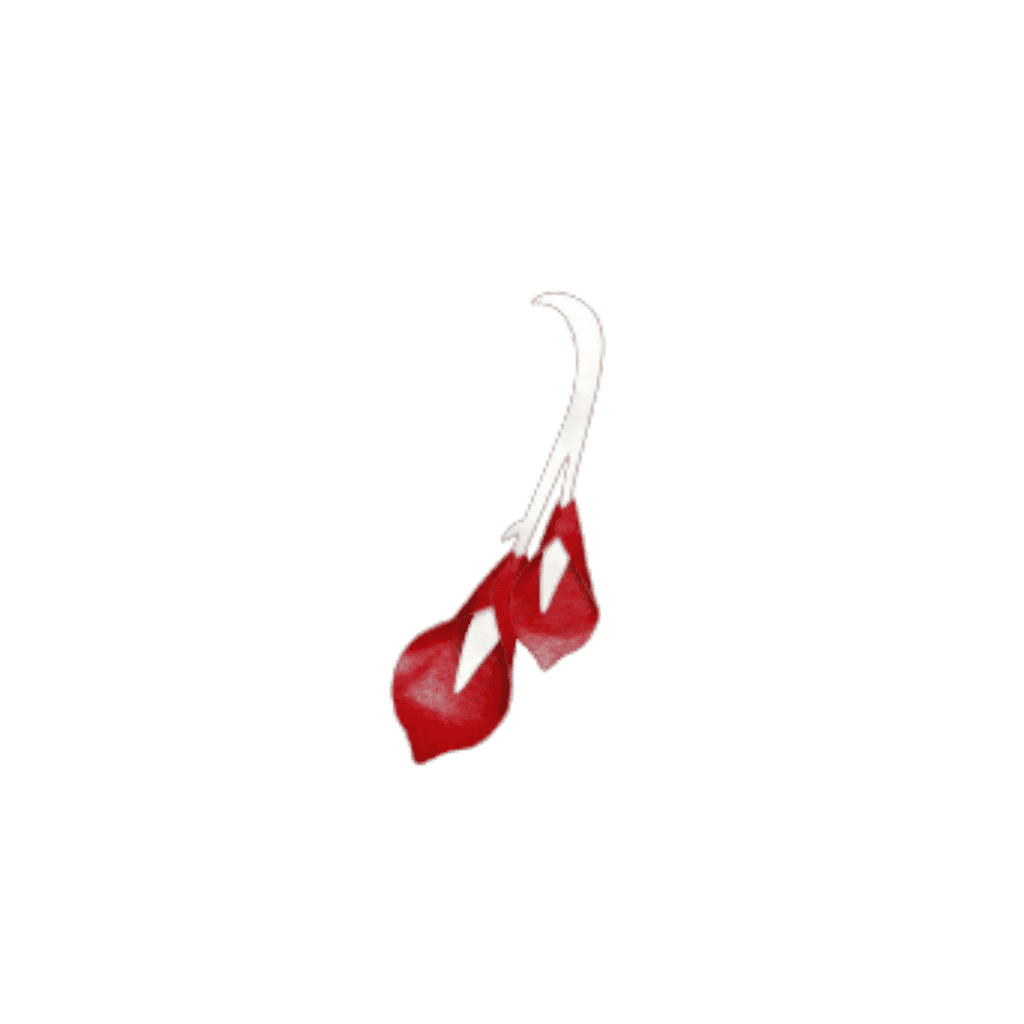 Broche Lirios Joyas de Papel