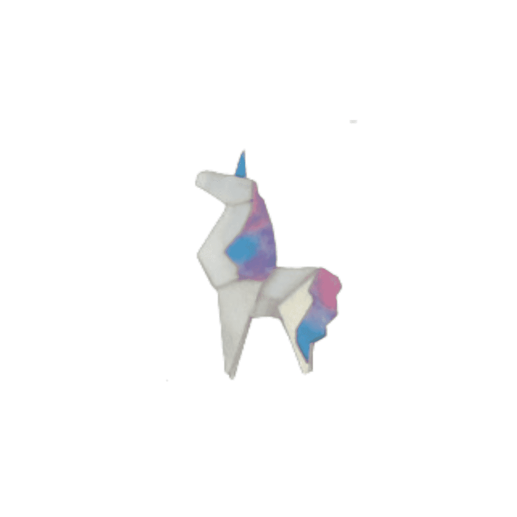 Broche Unicornio Joyas de Papel