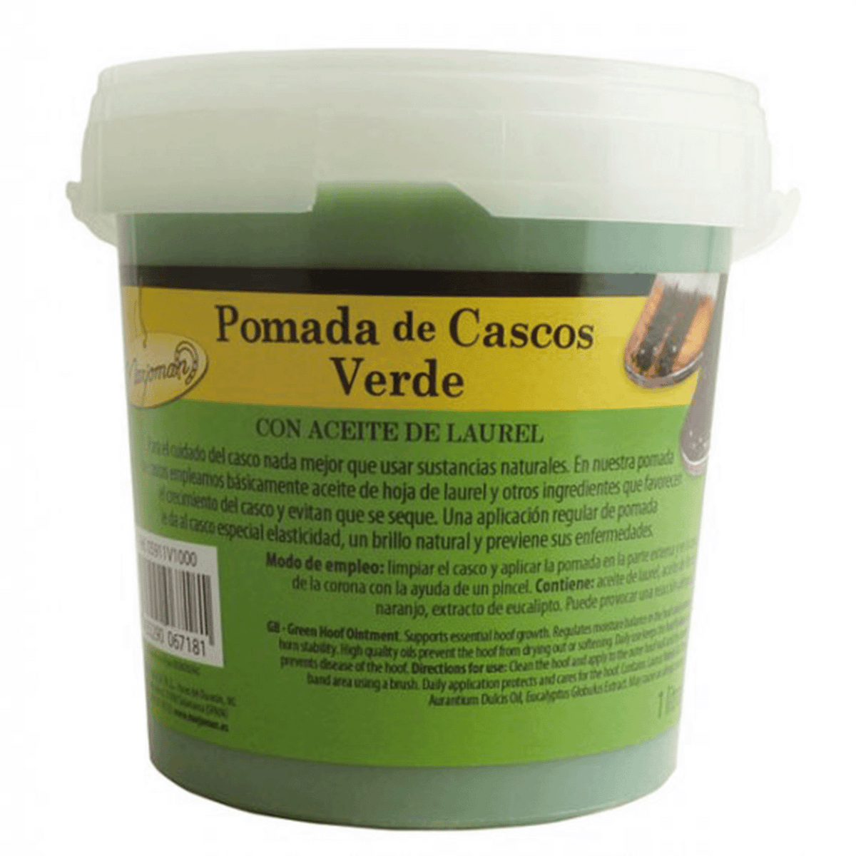 Pomada Cascos Verde Marjoman