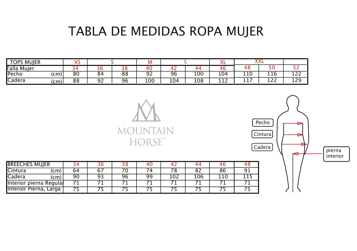 Abrigo Equitación Mujer Alicia Mountain Horse